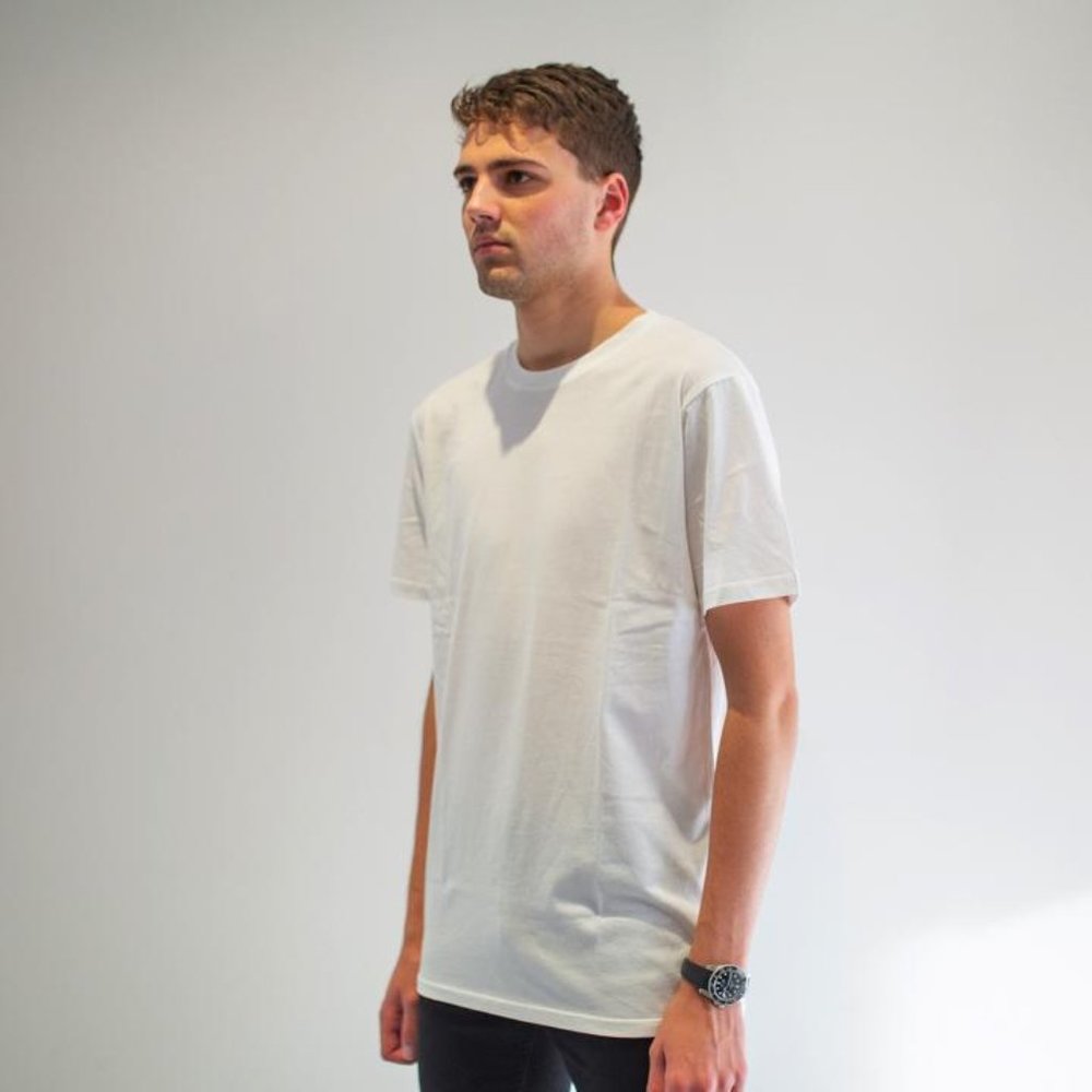 Threadsmiths Men's Stain Resistant White T-Shirt